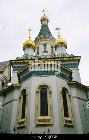 St. Nikolaj der Wundermacher Kirche, Sofia, Bulgarien Stockfoto