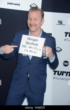 NEW YORK, NY – 17. MAI: Morgan Spurlock besucht die Turner 2017 im Madison Square Garden am 17. Mai 2017 in New York City. Personen: Morgan Spurlock Getriebe Ref.: MNC1 Stockfoto