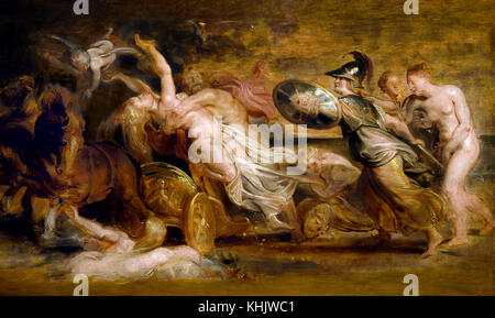 Die Entführung von Proserpina 1614 Peter Paul Rubens (1577-1640) Maler in der flämischen Barockmalerei Tradition, Antwerpen, Antwerpen, Belgien, Belgien. Stockfoto