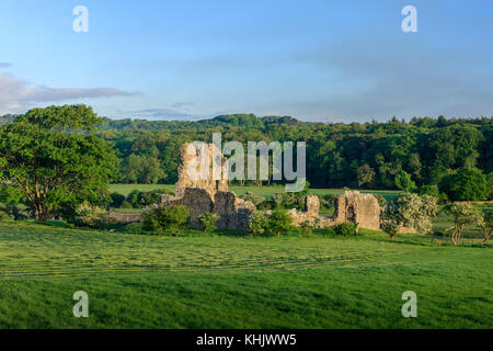 Ogmore Schloss Ogmore auf Meer Southerndown Mid Glamorgan (Glamorgan Heritage Coast) Wales Stockfoto