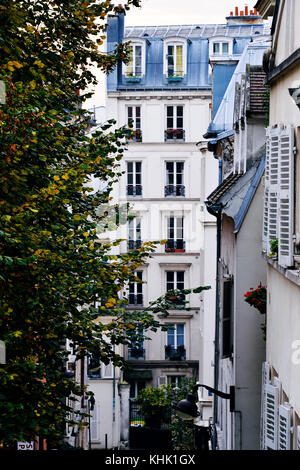 Montmartre Street, Paris 18th, Frankreich Stockfoto