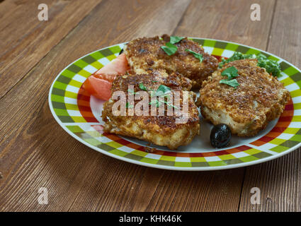 Mist - frittierte Karpfen im rumänischen Stil Stockfoto