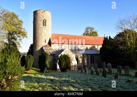 St. Andrews Church Letheringsett Stockfoto