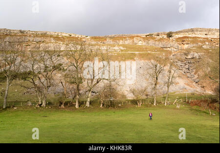 Die Kalkfelsen der Eglwyseg in der Nähe von Llangollen, Denbighshire, North Wales, UK Stockfoto