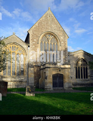 St. Helen's Church, Abingdon, oxfordshire West Side Stockfoto