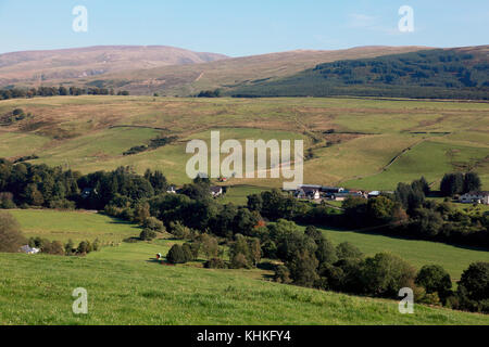 Die annandale Tal im moffat Hügel von der schottischen Grenze, nördlich von Moffat Stockfoto