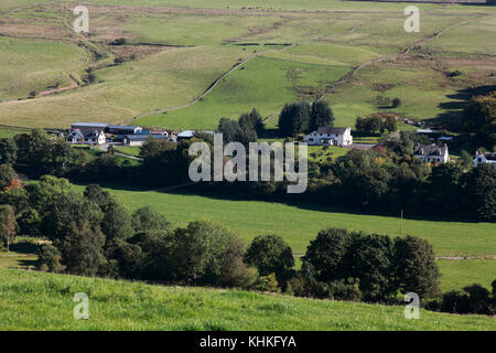 Die annandale Tal im moffat Hügel von der schottischen Grenze, nördlich von Moffat Stockfoto