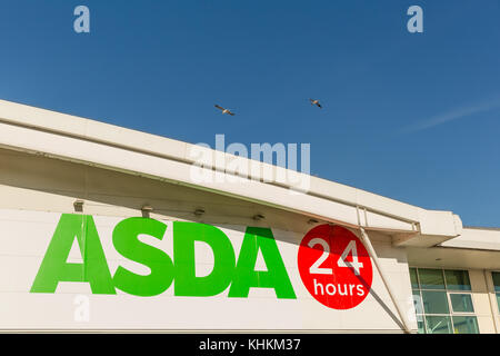 Asda, Wembley Park. 24-superstore. Stockfoto