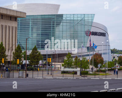 Famous Bok Center in Tulsa Downtown - TULSA / OKLAHOMA - 17. OKTOBER 2017 Stockfoto
