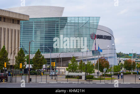 Famous Bok Center in Tulsa Downtown - TULSA / OKLAHOMA - 17. OKTOBER 2017 Stockfoto