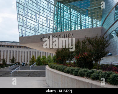 Famous Bok Center in Tulsa Downtown - TULSA / OKLAHOMA - 17. OKTOBER 2017 Stockfoto