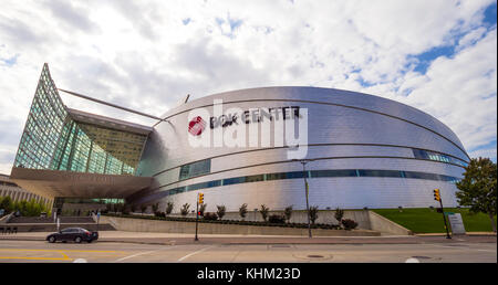 Famous Bok Center in Tulsa Downtown - TULSA / OKLAHOMA - 17. OKTOBER 2017 Stockfoto