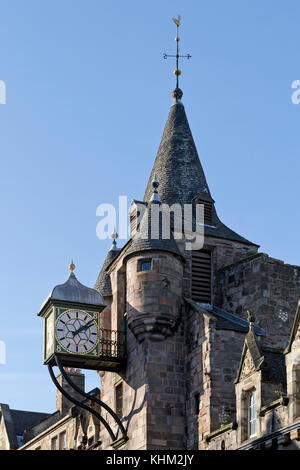 Canongate Mautstelle, Royal Mile, Edinburgh, Schottland, Großbritannien Stockfoto