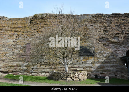 Shlisselburg, Russland - Mai 01: Denkmal für Alexander Iljitsch uljanov am oreshek Festung in shlisselburg Stadt, Russland am 01.Mai 2015 Stockfoto