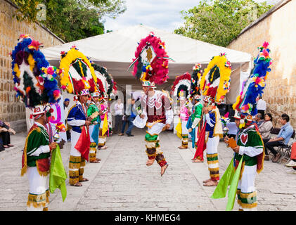 Oaxaca, Mexiko - Dez 7, 2015: Die Kunst in der imaginären popilar mit unbekannter Teilnehmer am ersten nationalen Treffen der populären Kultur am Dez 7, 2015 in OA Stockfoto