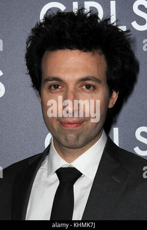 New York, NY - Februar 02: Alex karpovsky der New York Premiere der sechsten und letzten Staffel von "Mädchen" in der Alice Tully Hall, Lincoln Center am 2. Februar 2017 in New York City besucht. Personen: Alex karpovsky Stockfoto