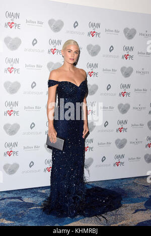 London, Großbritannien. 17. Nov, 2017. Ashley James an der Kette der HOFFNUNG GALABALL 2017 im Grosvenor House Hotel Park Lane in London Freitag, 17. November 2017 Credit: Peter Phillips/Alamy leben Nachrichten Stockfoto