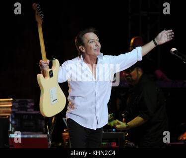 MIAMI, FL - 14. APRIL: David Cassidy führt auf der Magic City Casino am 14. April 2012 in Miami, Florida. © mpi04/MediaPunch Inc Stockfoto