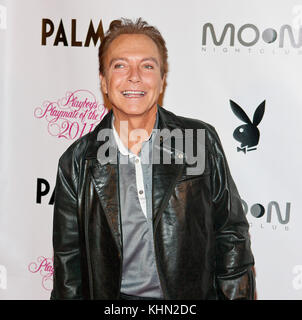 David Cassidy wurde am 6. Mai 2011 im Playboy Playmate of The Year Announcement Ceremony im MOON Nightclub im Palms Casino Resort in Las Vegas, NV, vorgestellt. Miss October 2010 wurde 2011 von Hugh Hefner zum Playboy Playmate of The Year ernannt. © Kabik/MediaPunch***HAUSABDECKUNG*** Stockfoto