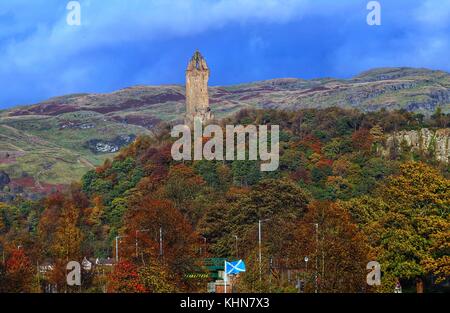 Das Wallace Monument, Stirling, Schottland, Historische Stockfoto