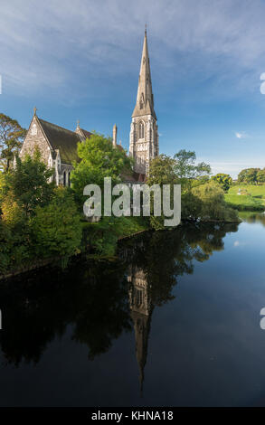 St Albans Kirche in Kopenhagen Dänemark Stockfoto