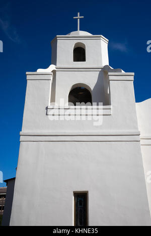 Architektonisches Detail des Alten adobe Mission in Scottsdale. Stockfoto