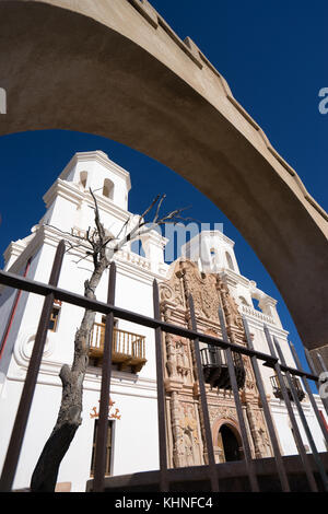 San Xavier del bac Mission in Tucson Arizona usa Stockfoto