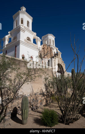 San Xavier del bac Mission in Tucson Arizona usa Stockfoto