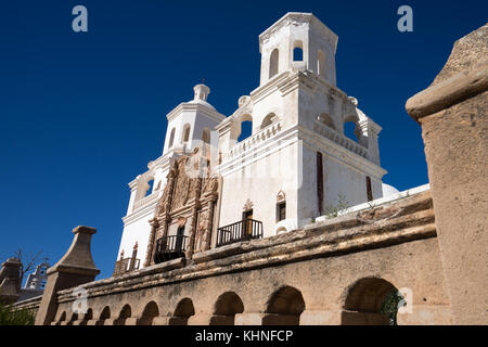San Xavier del bac Mission in Tucson Arizona usa Stockfoto