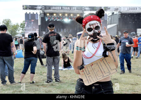 Louder Than Life Music Festival 2017 im Champions Park, Louisville, KY, USA am 30. September und 1. Oktober 2017 mit: Atmosphäre Where: Louisville, Kentucky, Vereinigte Staaten Wann: 01. Oktober 2017 Credit: Adam Bielawski/WENN.com Stockfoto