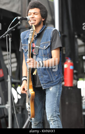 Louder Than Life Music Festival 2017 im Champions Park, Louisville, KY, USA am 30. September und 1. Oktober 2017 mit Radkey Where: Louisville, Kentucky, USA Wann: 01 Oct 2017 Credit: Adam Bielawski/WENN.com Stockfoto