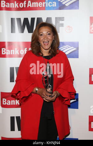 Die 28. Jährliche Verleihung der Courage in Journalism Awards der International Women’s Media Foundation zu Ehren von Andrea Mitchell, Deborah Amos, Saniya Toiken, Hadeel al-Yamani in der Cipriani 42nd Street mit: Michele Norris Where: New York, New York, United States Wann: 18 Oct 2017 Credit: Derrick Salters/WENN.com Stockfoto