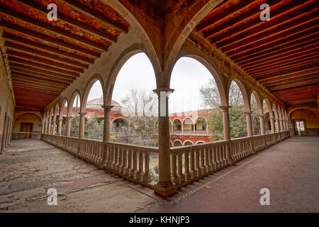 Jaral de berrios aufgegeben Hacienda Mexiko Stockfoto
