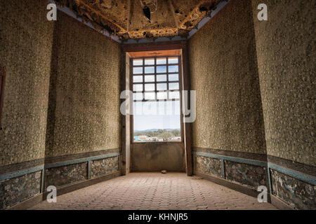 Jaral de berrios aufgegeben Hacienda Mexiko Stockfoto