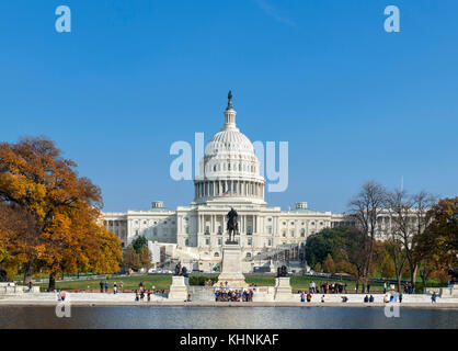 Westfassade der US Capitol, Washington DC, USA Stockfoto