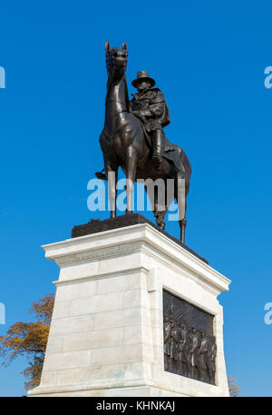 Ulysses S Grant Denkmal vor dem US Capitol, Washington DC, USA Stockfoto