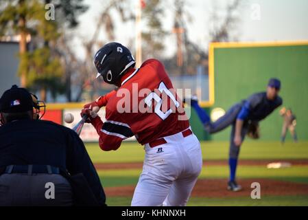 Baseball-Spiel Stockfoto