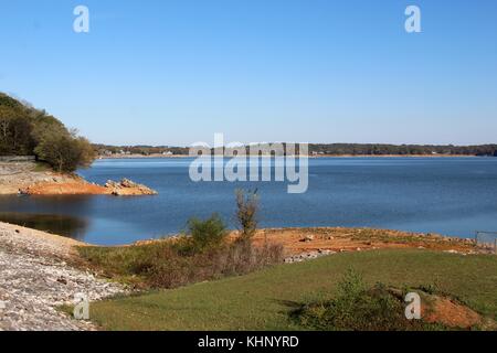 Ein Tag bei Douglas Lake snd Damm in East Tennessee. Stockfoto