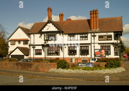 Port Sunlight Model Village, die Bridge Inn Stockfoto