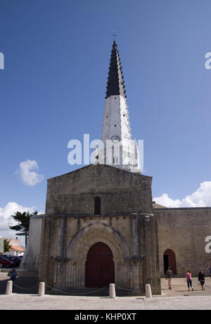 Ars-en-Ré, Kirche von Saint-Étienne Stockfoto