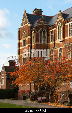 Der Norden Haus Der leys School, einer von Englands Premier unabhängige Schulen. Cambridge, England, UK. Stockfoto