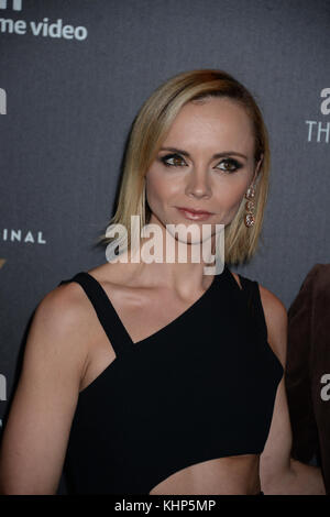 NEW YORK, NY – 25. JANUAR: Christina Ricci besucht Amazons neue Serie „Z: The Beginning of Everything“ am 25. Januar 2017 im SVA Theatre in New York City People: Christina Ricci Stockfoto