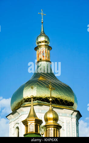 Goldenen Kuppel von St. Michael Monstery, Liev, Ukraine. Stockfoto