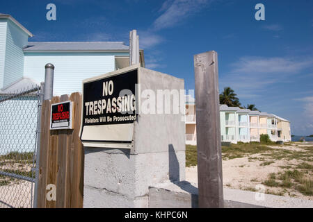 Konkurs Eigentumswohnung Entwicklung, Florida 2009, der "Neuen Ghost Towns' von Amerika Stockfoto