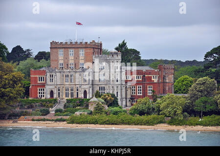 Brownsea Island und Castle, Poole, Dorset, Großbritannien Stockfoto