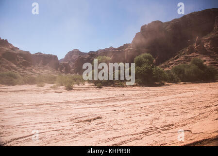 Talampaya, La Rioja, Argentinien Stockfoto