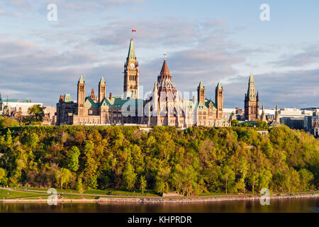 Parliament Hill in Ottawa, Ontario, Kanada Stockfoto