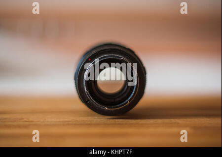 Alte Kamera Markierung close up tair 11 a von ussa Stockfoto