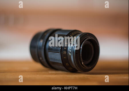 Alte Kamera Markierung close up tair 11 a von ussa Stockfoto