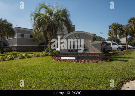 Polizei Leesburg, Florida USA Stockfoto